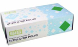 GUANTE NITRILO sin polvo. Caja 100 uds                                                                                                                                                                                                                    